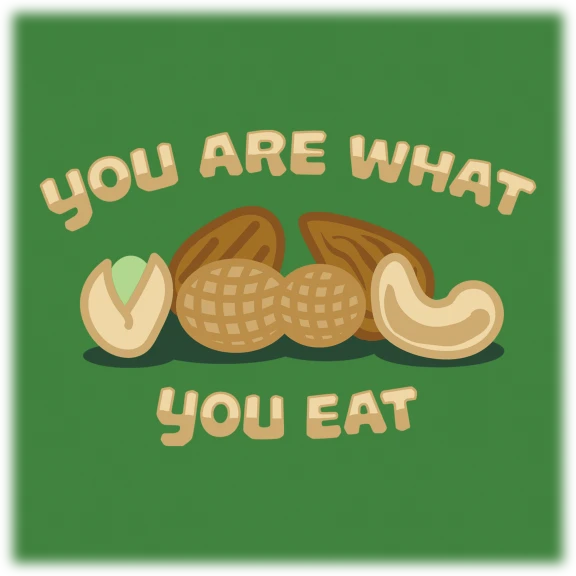 You Are What You Eat - Screen-Printed Tee