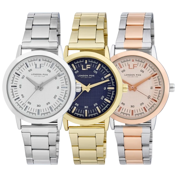 London Fog Inverness Bracelet Watch
