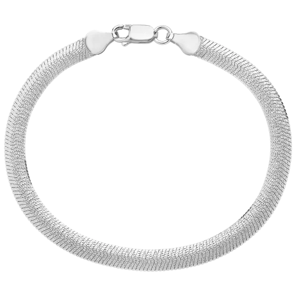 Rox & Rose Flat Link Chain Bracelet