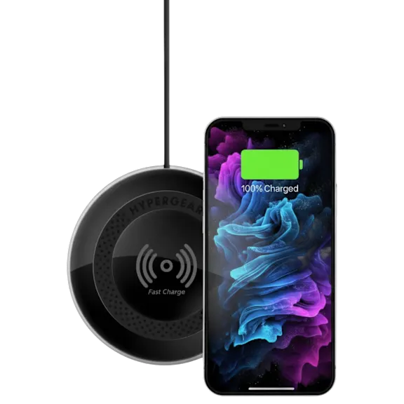 HyperGear ChargePad Pro 15W Wireless Fast Charger with USB-C