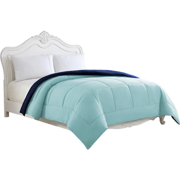 Bibb Home Reversible 2-Tone All Season Down Alternative Comforter