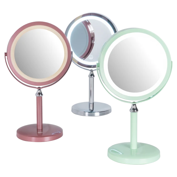 Pop Sonic LED 1X/10X Touch Sensor Vanity Mirror