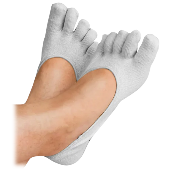 Extreme Fit Therapeutic Invisible Gel Toe Socks Sleeves for Men and Women
