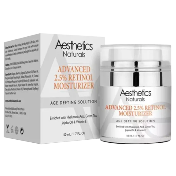 Aesthetics Naturals Retinol 2.5% High Potency Anti-Aging Cream