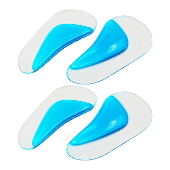 4-Pack: Extreme Fit Gel Arch Support Insoles
