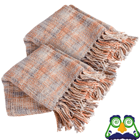 2-Pack: Cottage Collection Space Dyed Throws