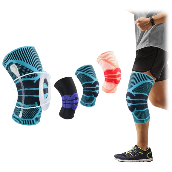 Extreme Fit Anti Slip Knee Compression Support Sleeve with Patella Gel Pad