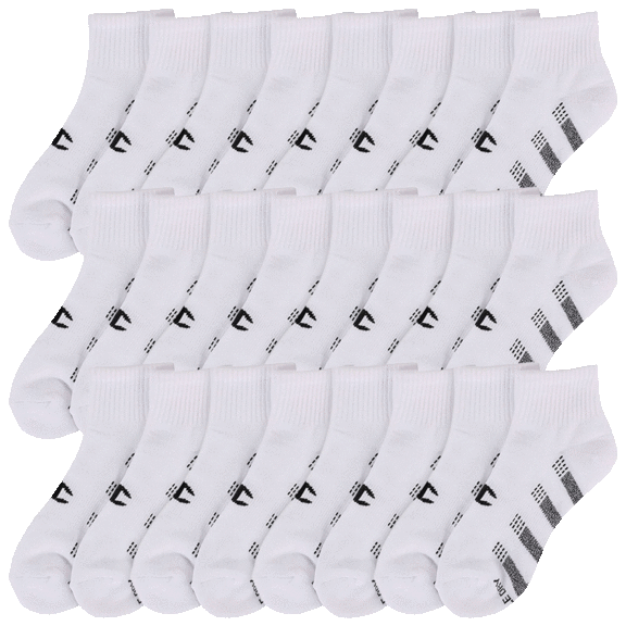 12-Pack: Champion Women's X-Temp Performance Ankle Socks