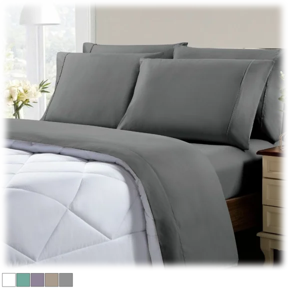 Kathy Ireland 6-Piece CoolMax Sheet Sets