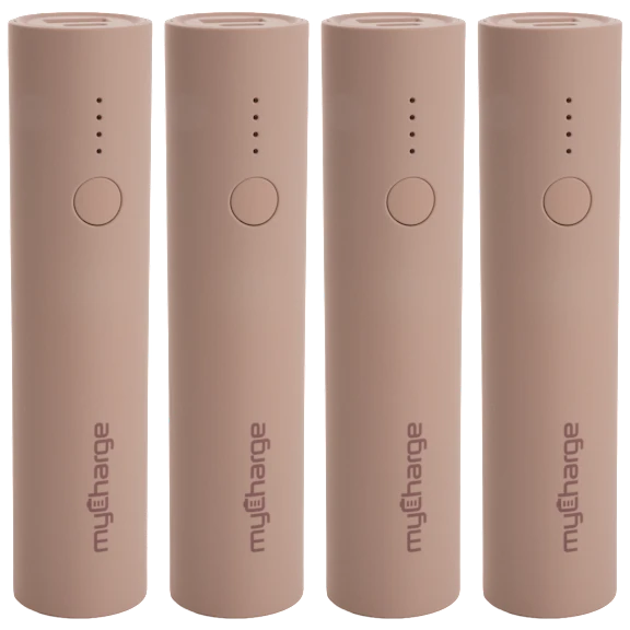4-Pack: MyCharge Power and Go Pocket Charger