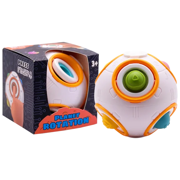 Zunammy Spinning Planet Pop Ball Toy