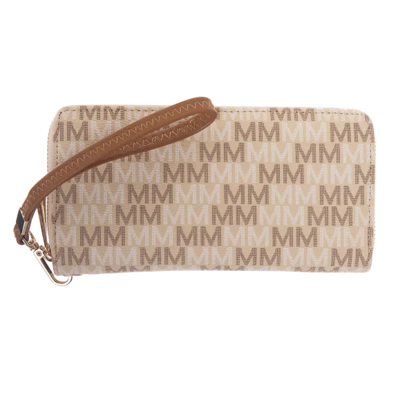 Patterned Wallet-Wristlet by Milan Imports