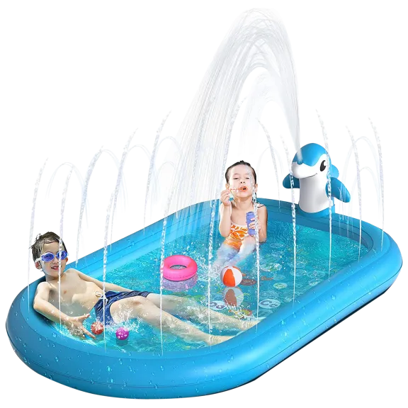 Oeves Inflatable Splash Pad (43" x 35")