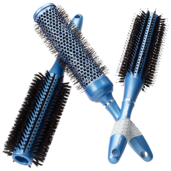 3-Pack: BaBylissPRO Nano Titanium MEGA Styler Brush Set