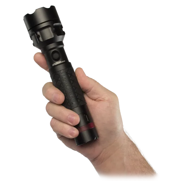 Life Gear Pro Series Red Alert CREE LED 300 Lumen Flashlight