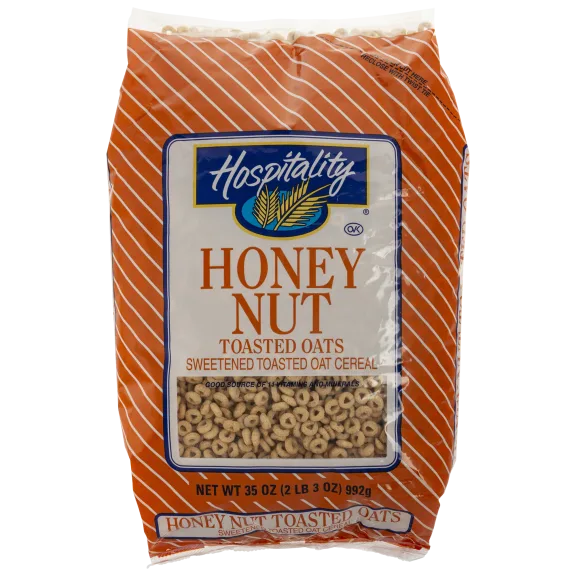 8.75lb Case of Hospitality Honey Nut Toasted Oats Cereal (4 units of 2lb 3oz)