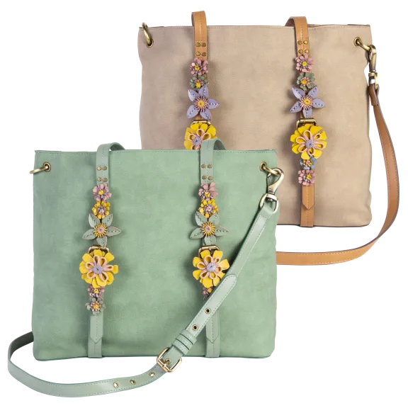 Elle Jae Gypset Painted Desert Flower Tote