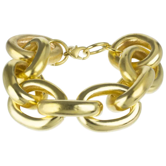 Kenneth Jay Lane "Ladies Who Lunch" Oval Link Bracelet