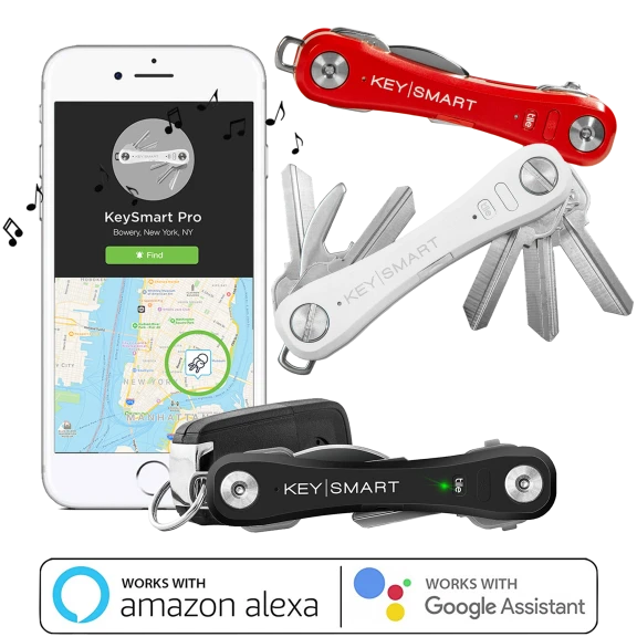KeySmart PRO with Tile Smart Location