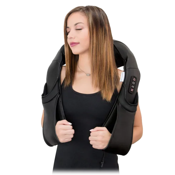 Restorology Heated Shiatsu Massager for Neck, Shoulders, Back & Legs