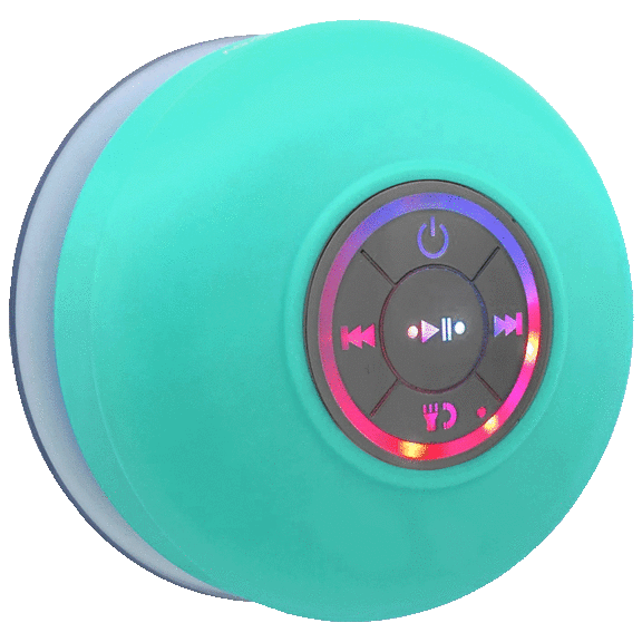 Tech Theory Illuminated Color Changing LED Shower Speaker