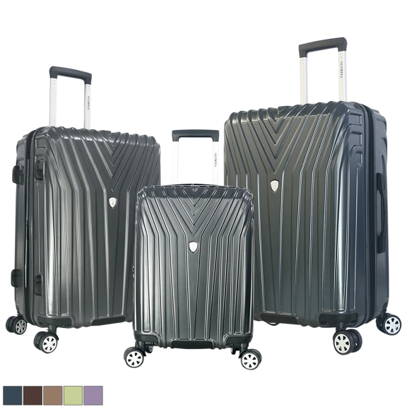 Olympia USA Voyager 3-Piece Premium Hardside Luggage Set