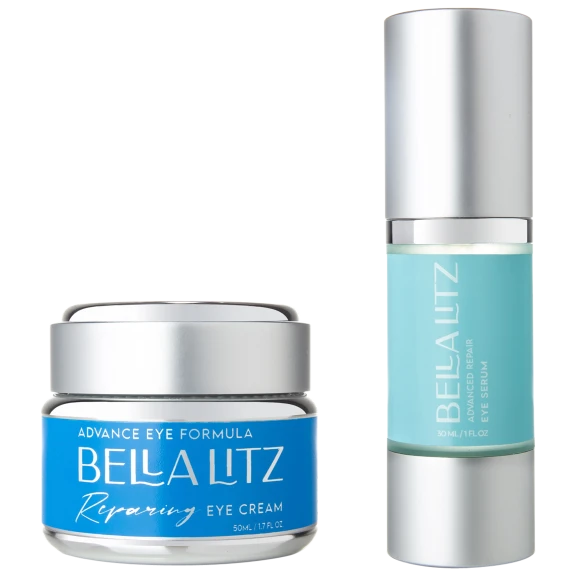 2-Piece Bundle: Bella Litz Advanced Brightening Eye Repair Cream & Serum