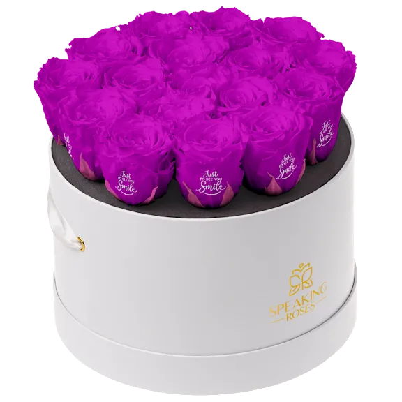 The "Just to See You Smile" Eternal Rose Arrangement