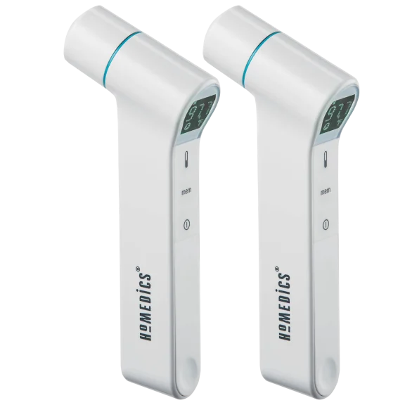 2-Pack: Homedics Infrared Ear and Forehead Thermometers