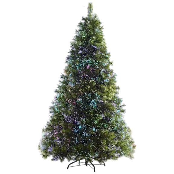 The 7.5-Foot Fiber-Optic Northern Lights Tree