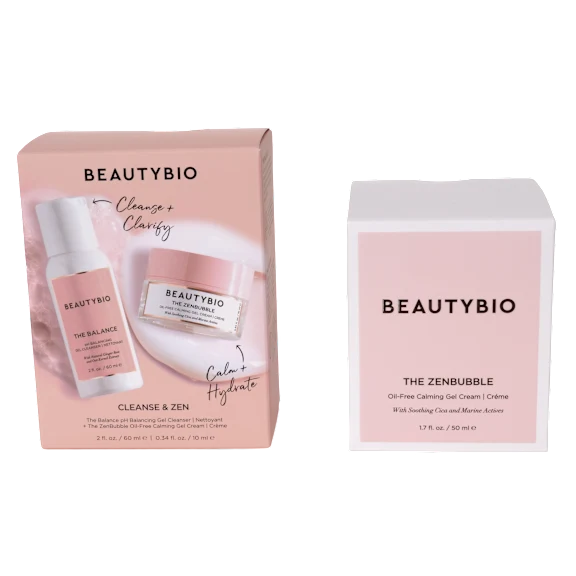 BeautyBio Zen Bubble Cream & Cleanse & Zen Mini Set