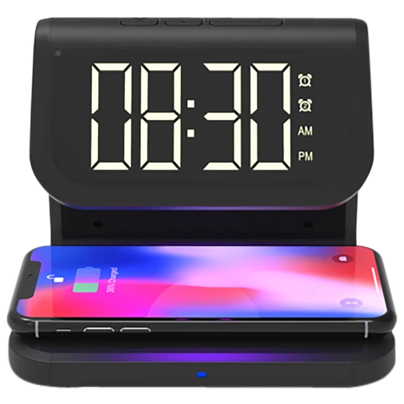 Puretize UV Wireless Charging Alarm Clock