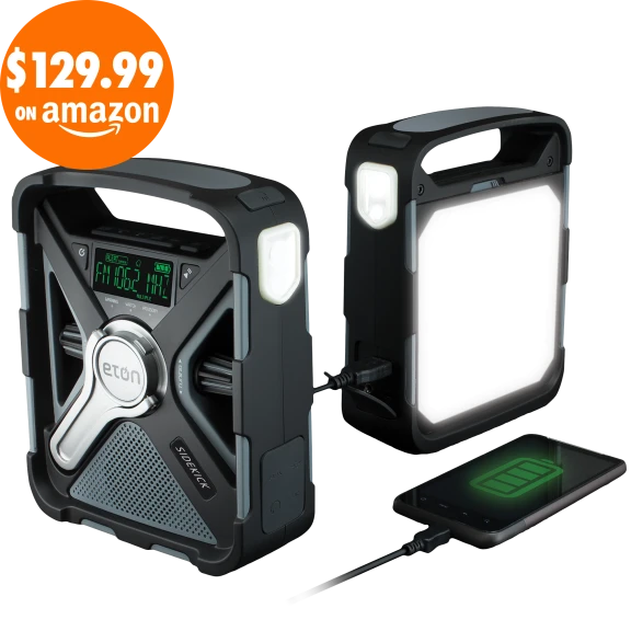 Eton Sidekick Weather Alert Radio With Bluetooth