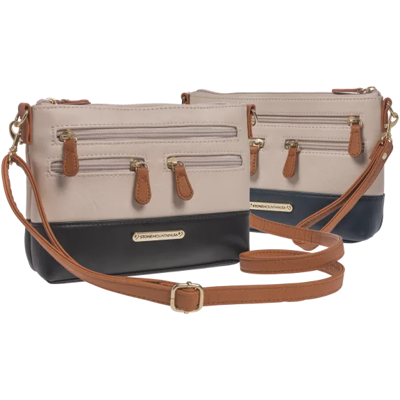Stone Mountain Genuine Leather Charging Handbag