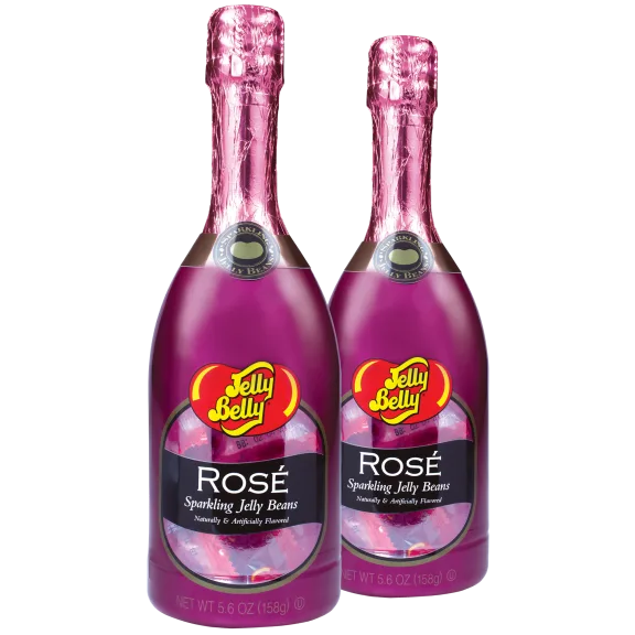 2-Pack: Jelly Belly Rosé Bottle (5.6oz)