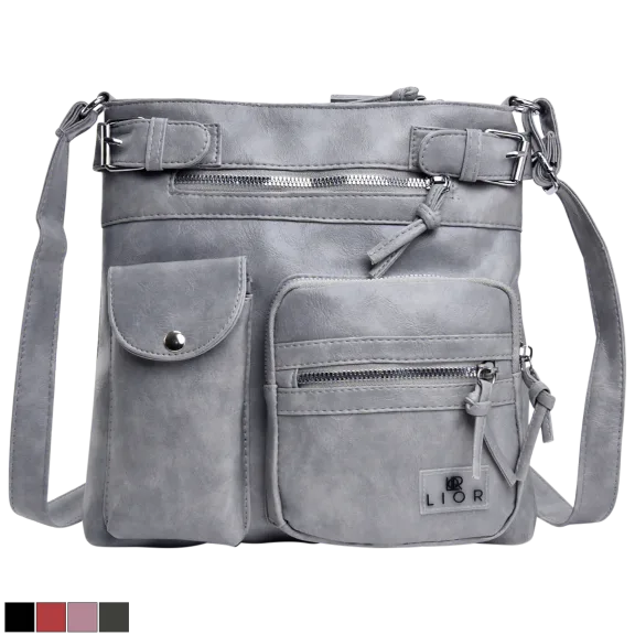 Lior Multi-Pocket Crossbody Bag