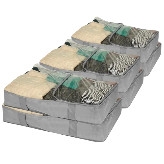 6-Pack: Whitmor Underbed Storage Bags