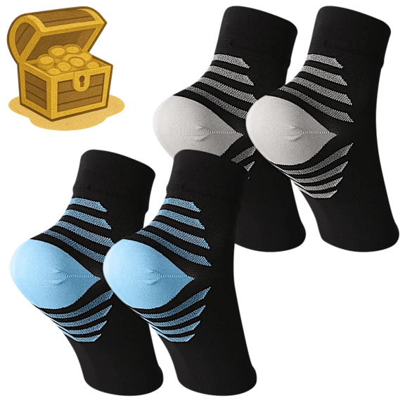 2-Pack: GymNeeds Ankle Sleeves
