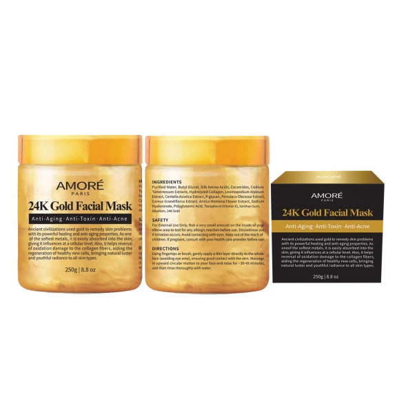Amore 24K Gold Facial Mask
