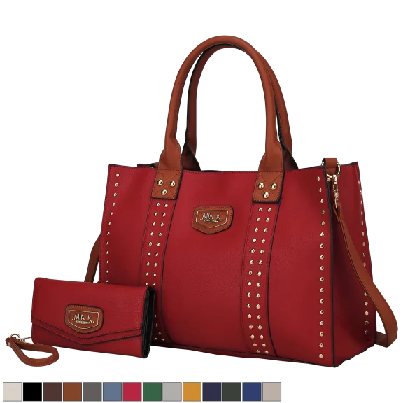 MKF Collection Davina Women’s Tote Bag with Wallet By Mia K