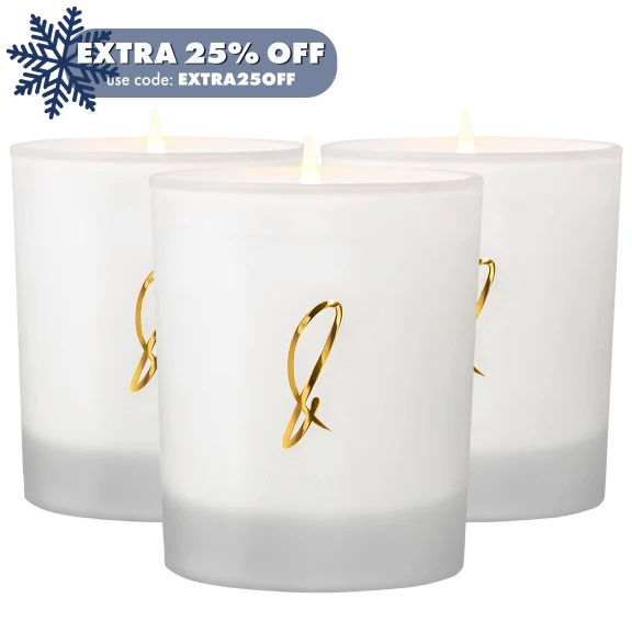 3-Pack: Craft & Kin All Natural Soy Wax Candles