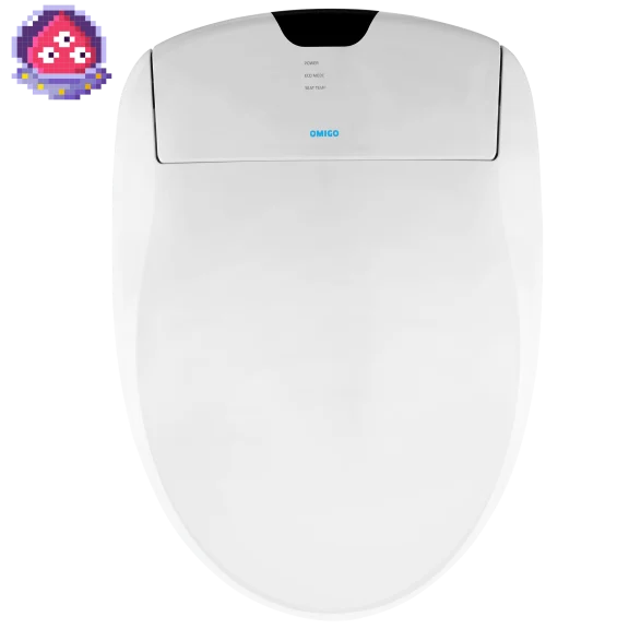 Omigo Luxury Heated Bidet Toilet Seat with Air Dryer and Wireless Remote