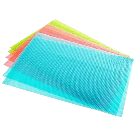 4-Pack: Refrigerator Mats – Assorted Colors