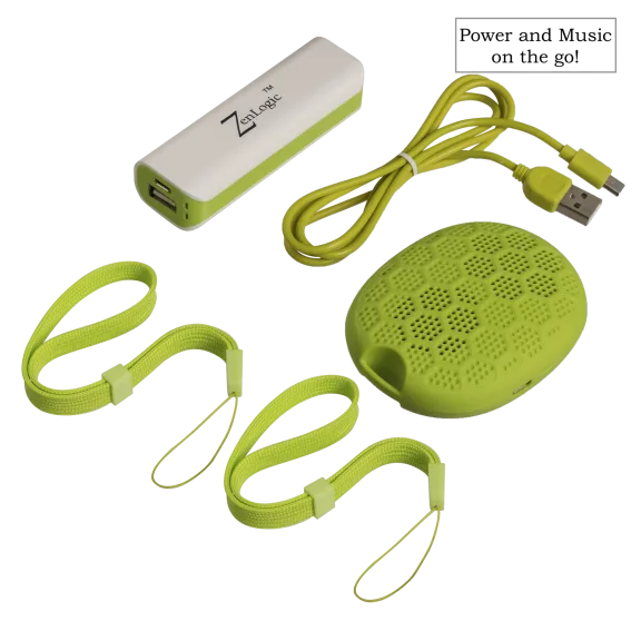 Zen Logic Bluetooth Speaker + Power Bank