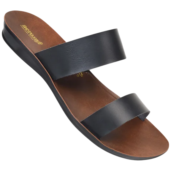 Aerosoft Ella Double Strap Comfort Sandals