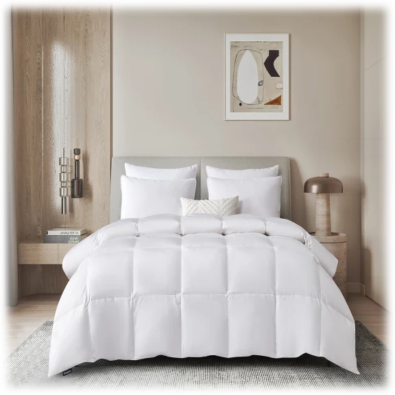 Beautyrest Tencel/Cotton Blend Down Fiber Comforter - All Seasons