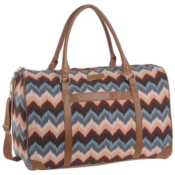 Adrienne Vittadini 20" Canvas Weekender Bag