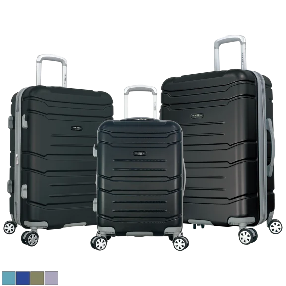 Olympia USA Denmark Plus 3-Piece Expandable Hardside Luggage Set