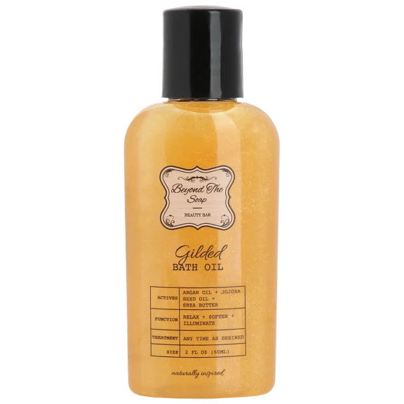 Illuminating and Hydrating Argan Oil Gilded Bath Oil