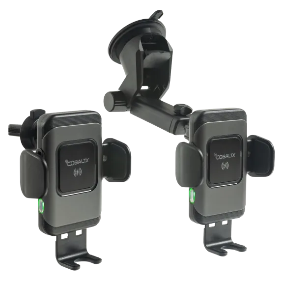 CobaltX Wireless Qi Charging Phone Mounts